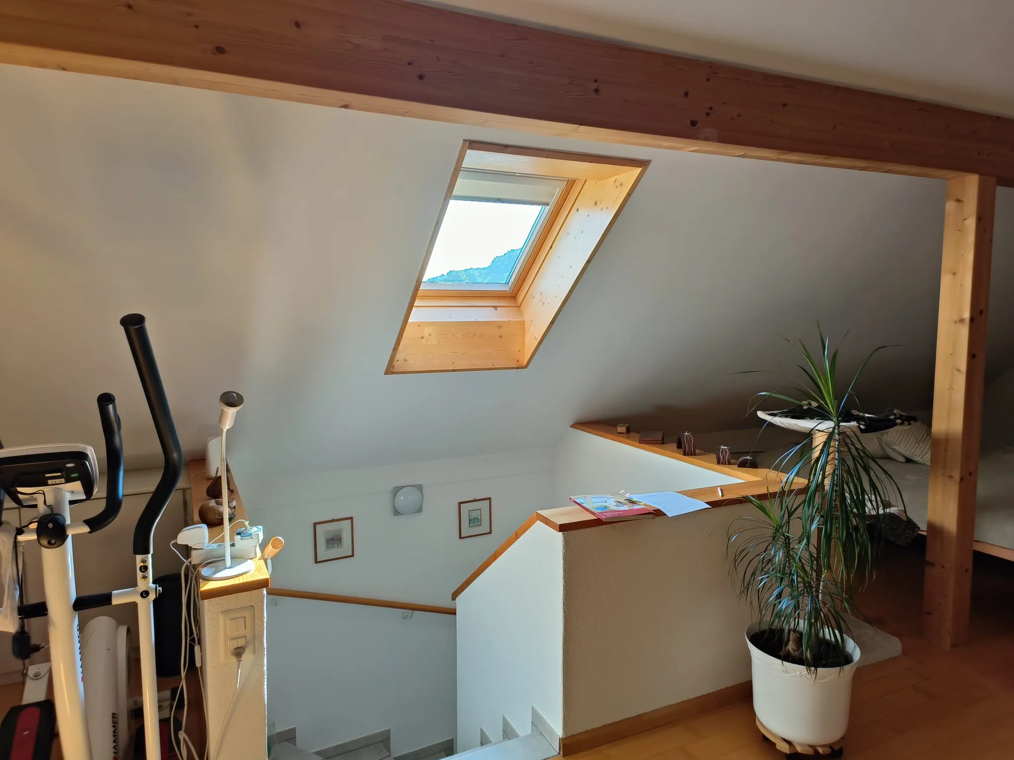 Dachfenster über dem Treppenaufgang, Lupsingen