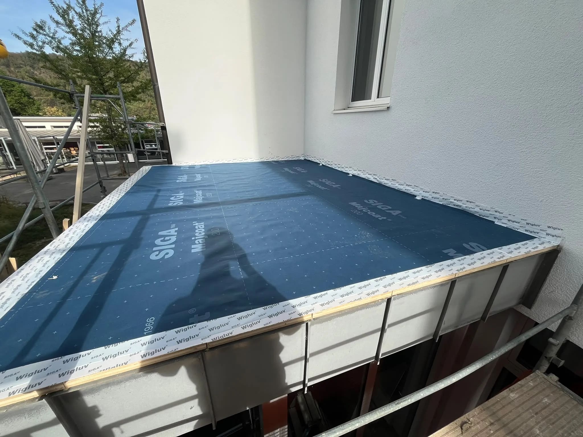 Das neue Unterdach liegt, Liestal